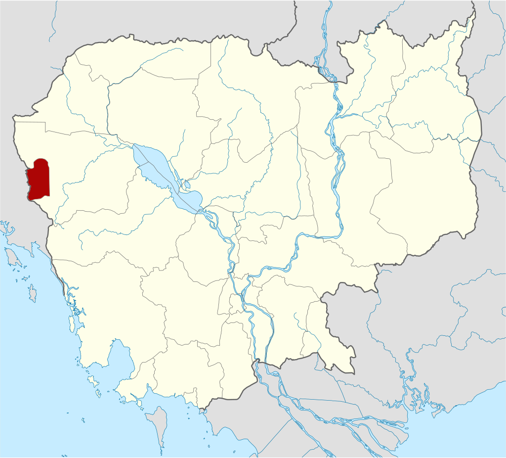 Map of Pailin Province
