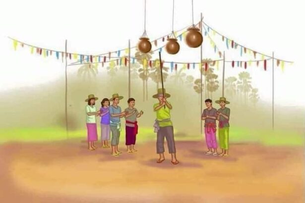 Khmer Traditional Games, Hit the Pot © UYFC