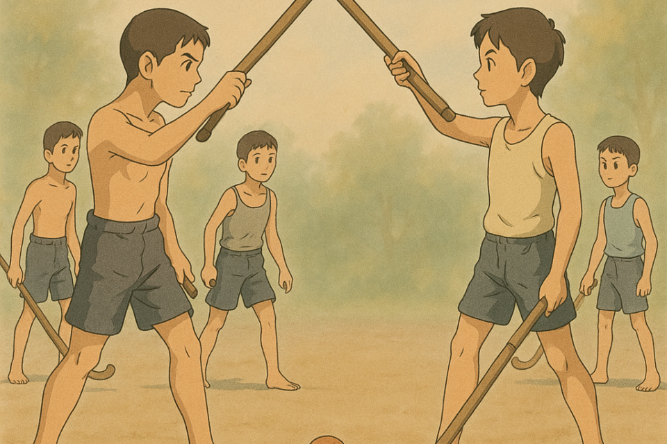 Kon Koul Game © Buddhist Institute 1964 & ChatGPT image