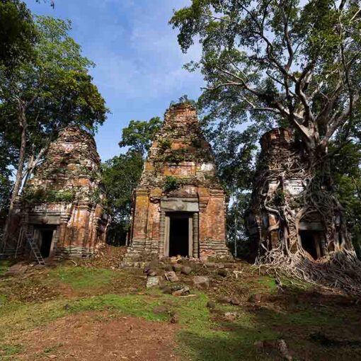 Prasat Pram, Koh Ker © National Authority of Preah Vihear